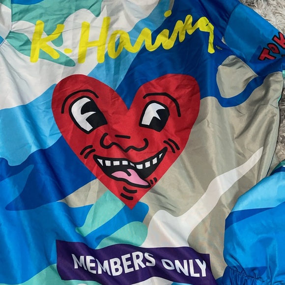 Keith Haring Members only windbreaker - Picture 6 of 6